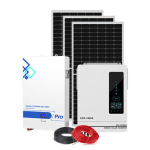 4-10KW Off-Grid Lithium Battery Home Solar System